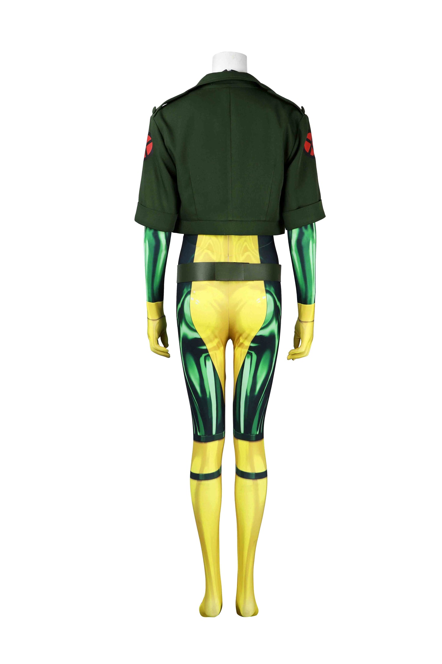 X-Men '97 Rogue Anna Marie Jumpsuit Cosplay Costume Outfit for Halloween