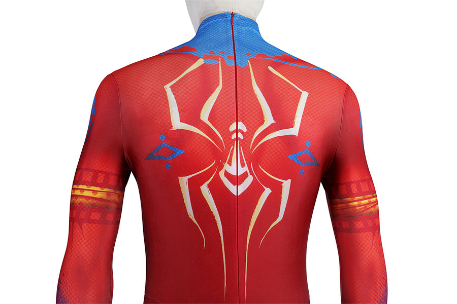 Spider-Man: Across the Spider-Verse Spider-Man India Pavitr Prabhakar Jumpsuit Cosplay Costume for Halloween