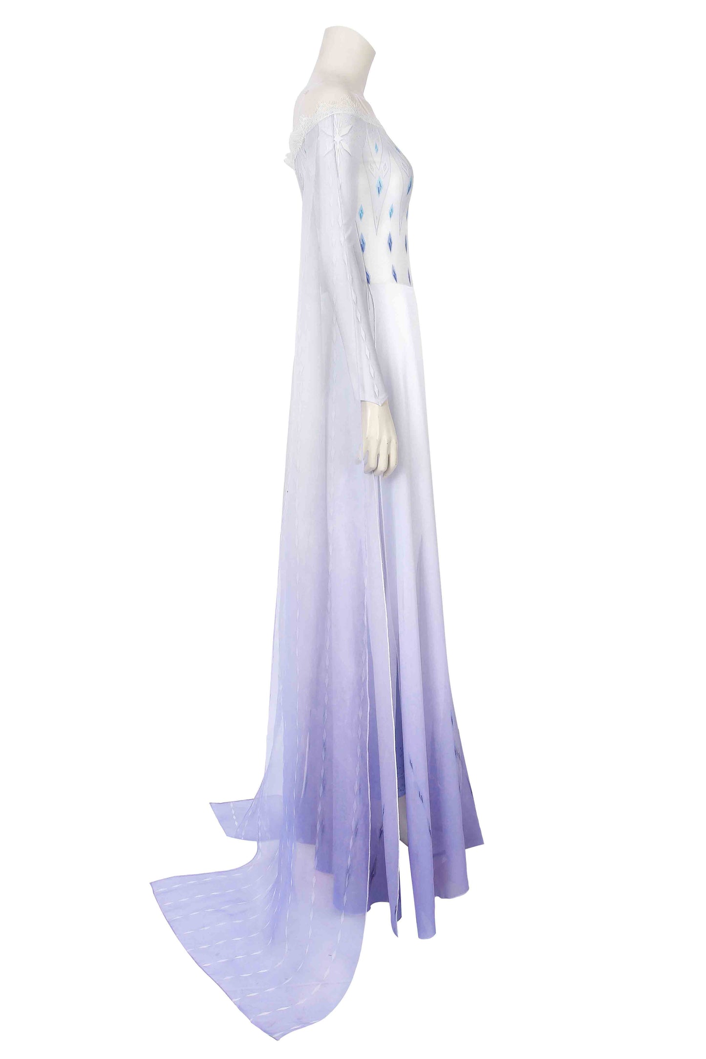 Frozen 2 Elsa Cosplay Costume Suit for Halloween