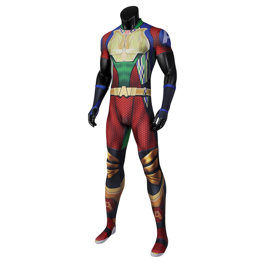 The Boys Season 3 A-Train Jumpsuit Cosplay Costume for Halloween