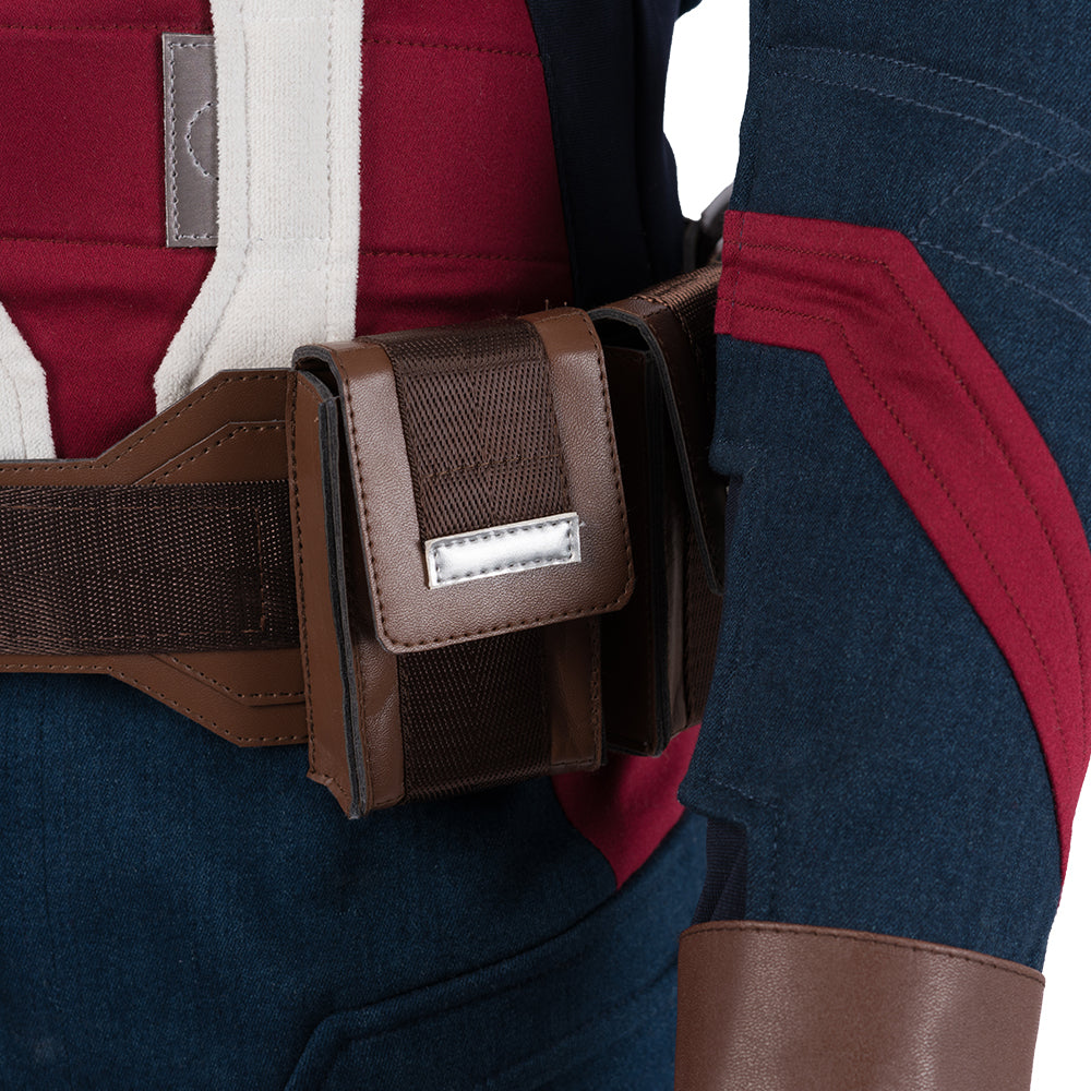Avengers: Endgame Captain America Steven Rogers Cosplay Costume Full Set for Halloween