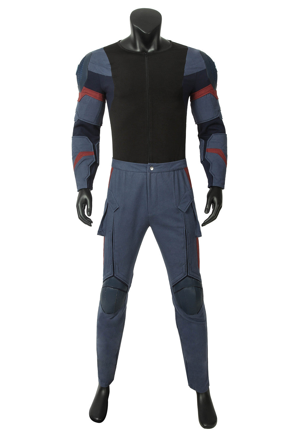Avengers: Endgame Captain America Steve Rogers Jumpsuit Cosplay Costume Suit for Halloween