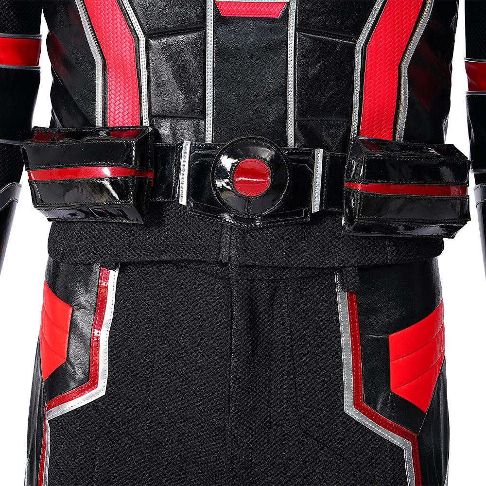 Ant-Man and the Wasp: Quantumania Ant-Man Jumpsuit Cosplay Costume Full Set for Halloween