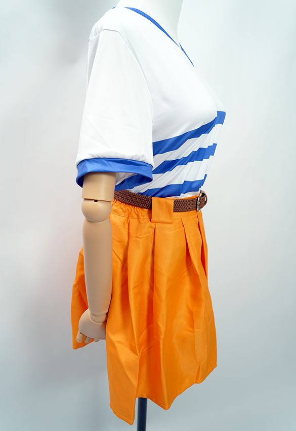 Nami Orange Uniform Cosplay Costume