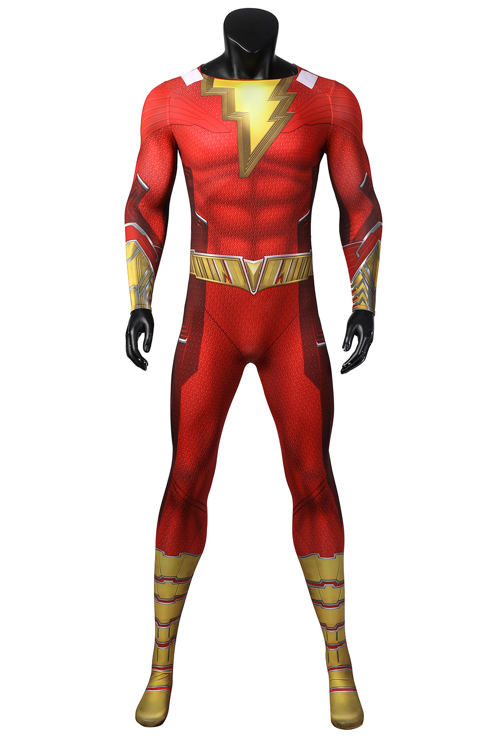 Shazam! Fury of the Gods Billy Batson Jumpsuit Cosplay Costume for Halloween