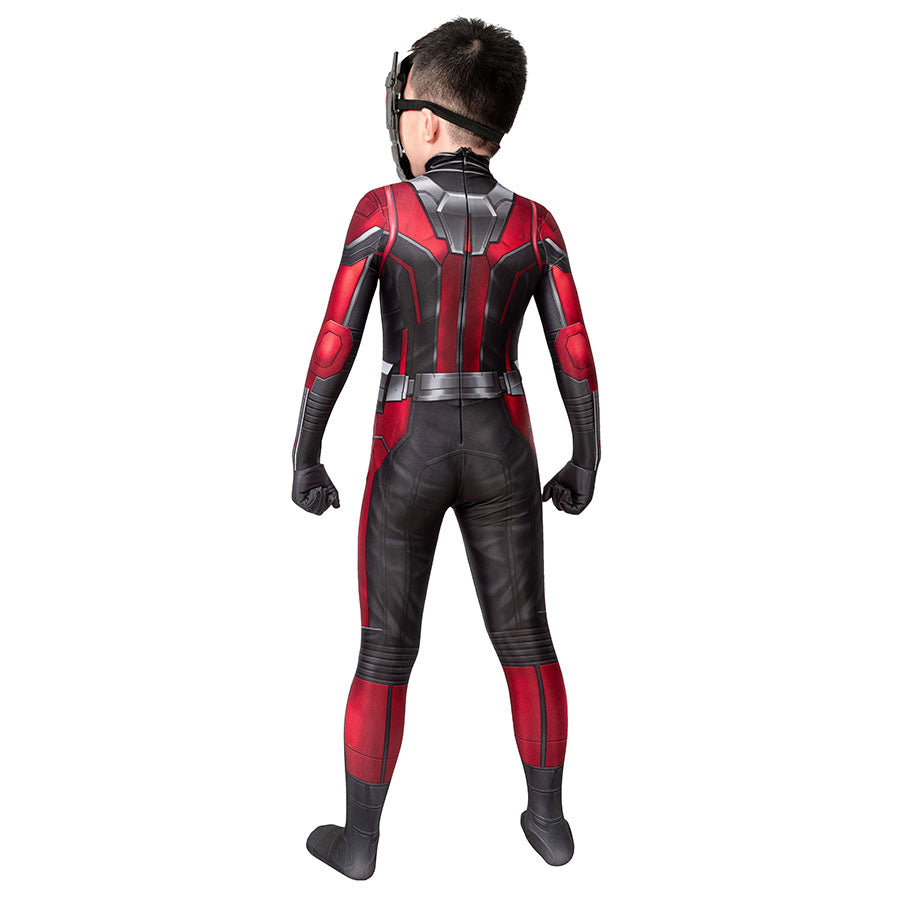 Ant-Man and the Wasp 2 Ant-Man Kid Jumpsuit Cosplay Costume for Halloween