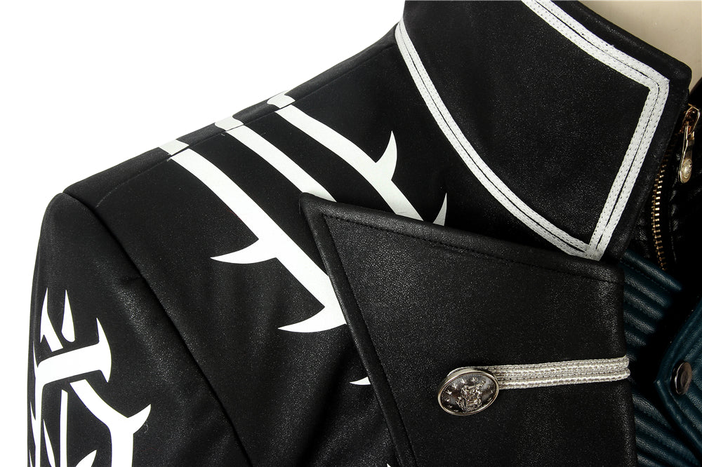 Devil May Cry 5 Vergil Cosplay Costume Suit for Halloween