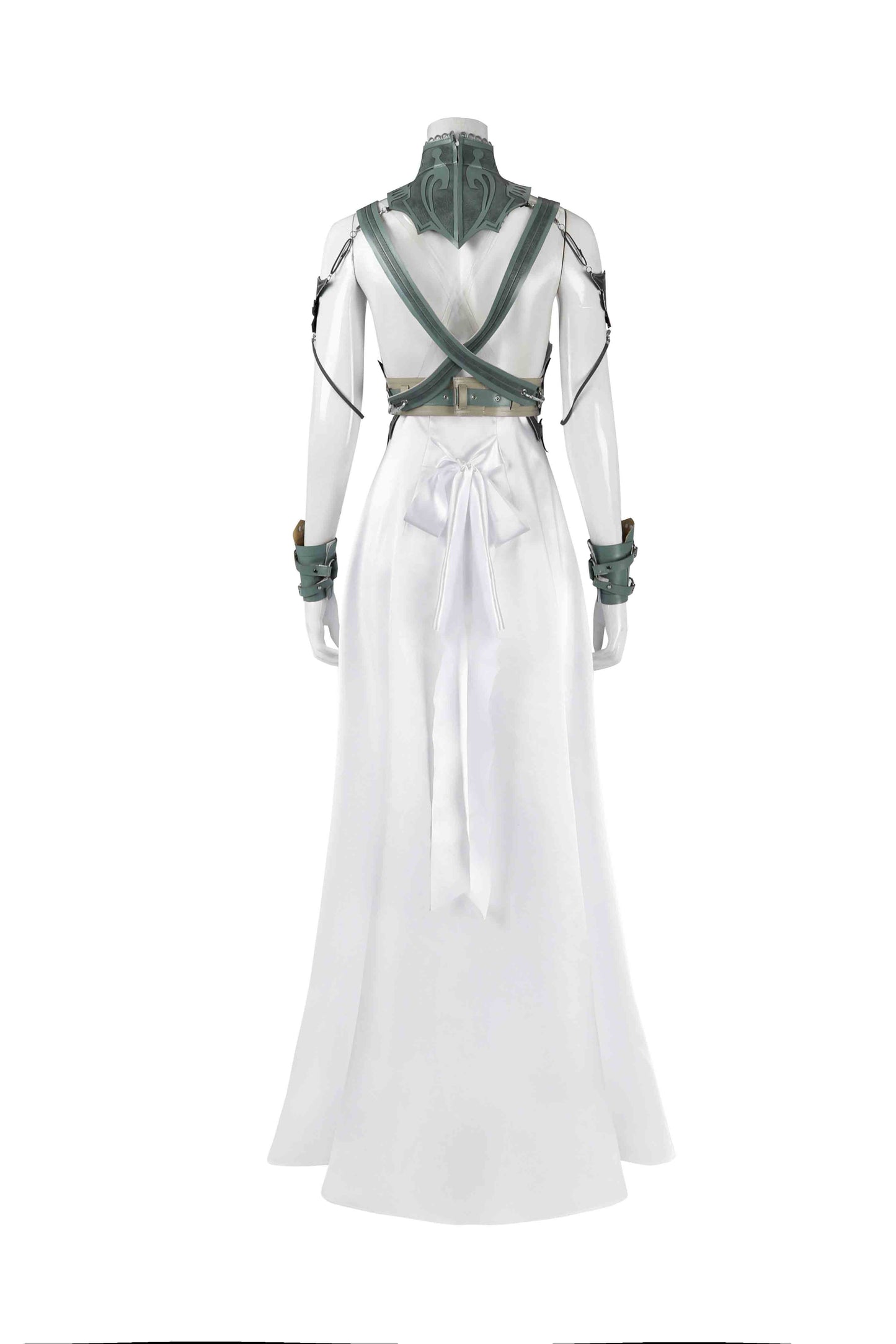 Final Fantasy VII Rebirth Aerith Gold Saucer Dance Fancy Dress Cosplay Costume Outfit for Halloween