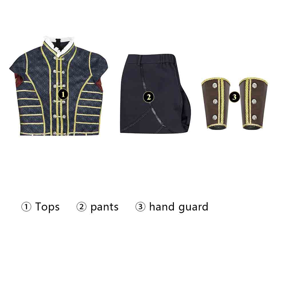 Baldur's Gate 3 Raphael Cosplay Costume Full Set for Halloween