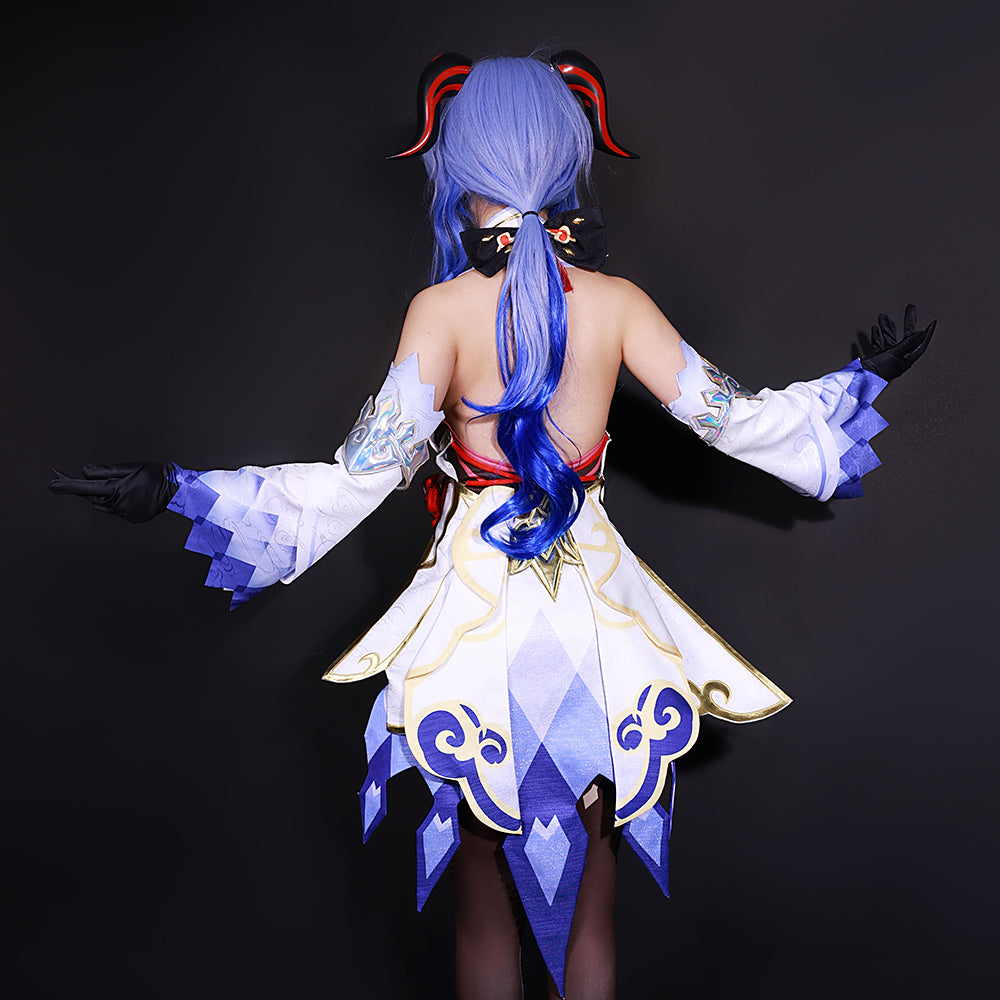 Genshin Impact Ganyu Cosplay Costume Set