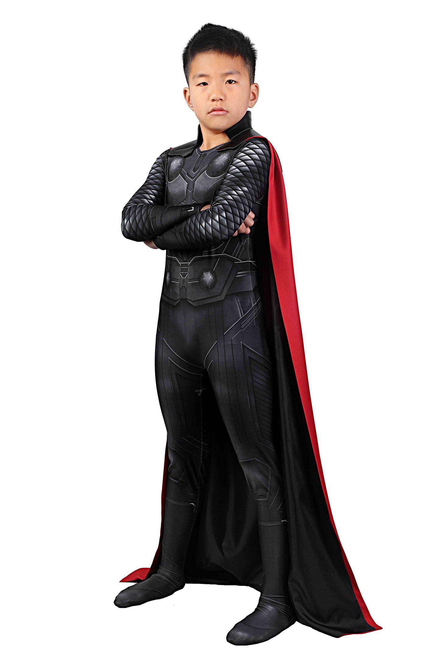 Avengers: Infinity War Thor Kid Jumpsuit Cosplay Costume for Halloween
