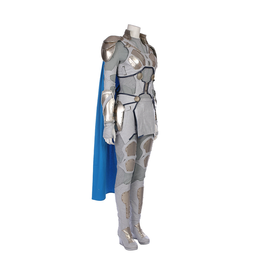 Thor: Ragnarok Valkyrie White War Armor Cosplay Costume Suit for Halloween