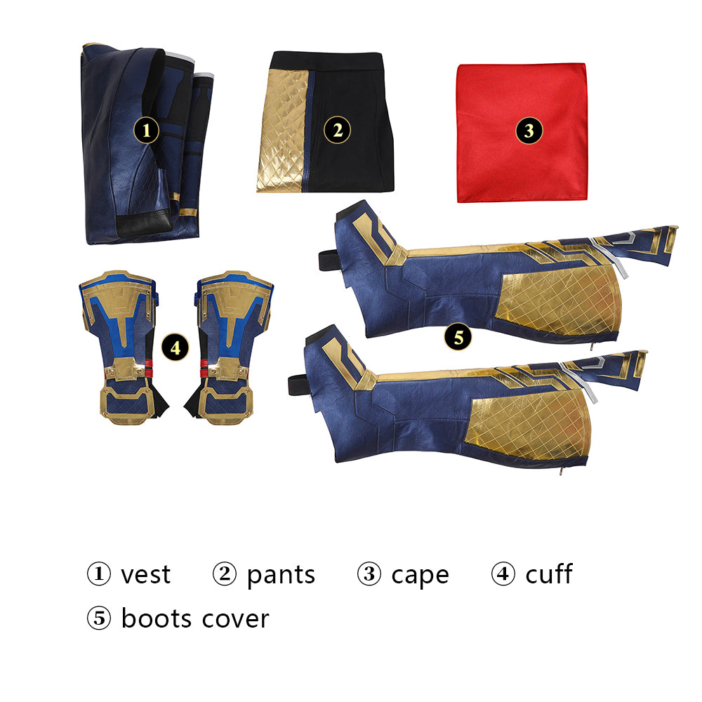 Thor: Love and Thunder Thor Jumpsuit Cosplay Costume for Halloween