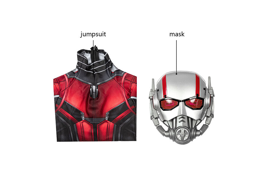 Ant-Man and the Wasp 2 Ant-Man Kid Jumpsuit Cosplay Costume for Halloween