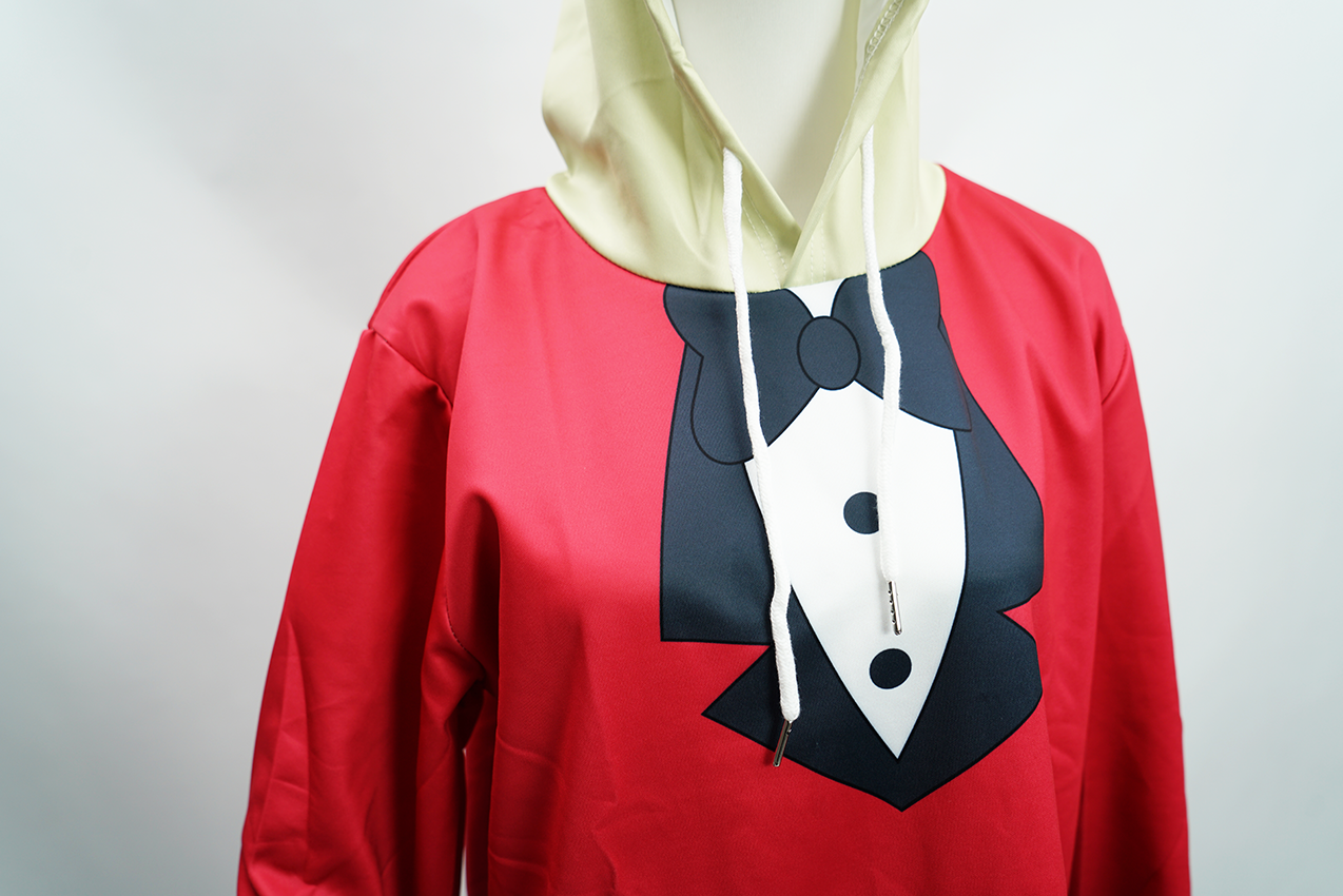 Charlie Red Uniform 3D Hoodie Halloween Cosplay Costume