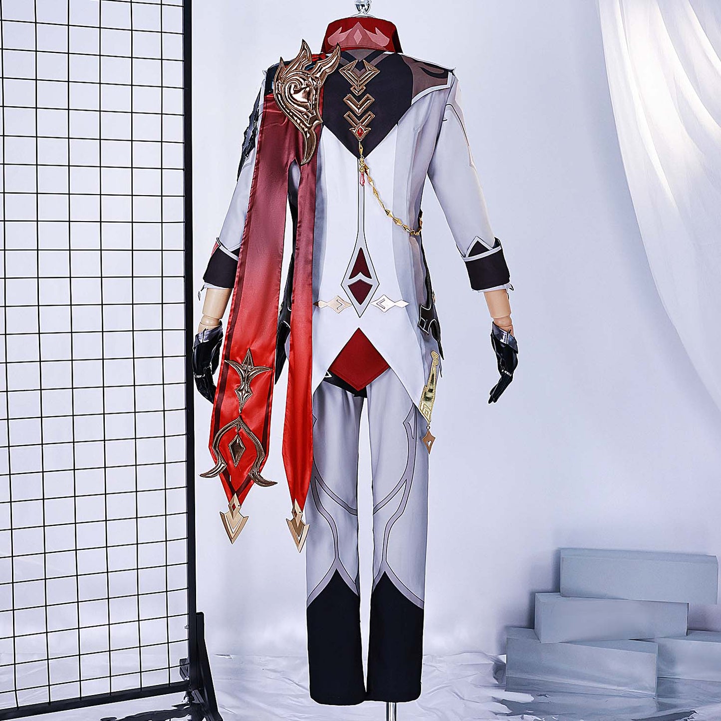 Genshin Impact Tartaglia Cosplay Costume Outfit for Halloween