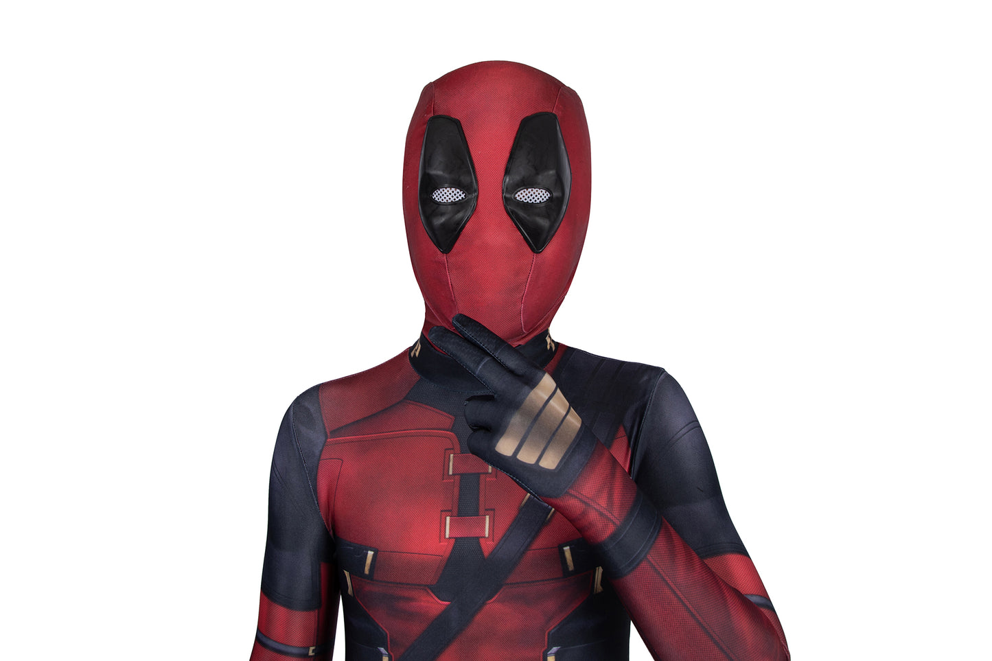 Deadpool 3 Wade Wilson Kid Jumpsuit Cosplay Costume for Halloween