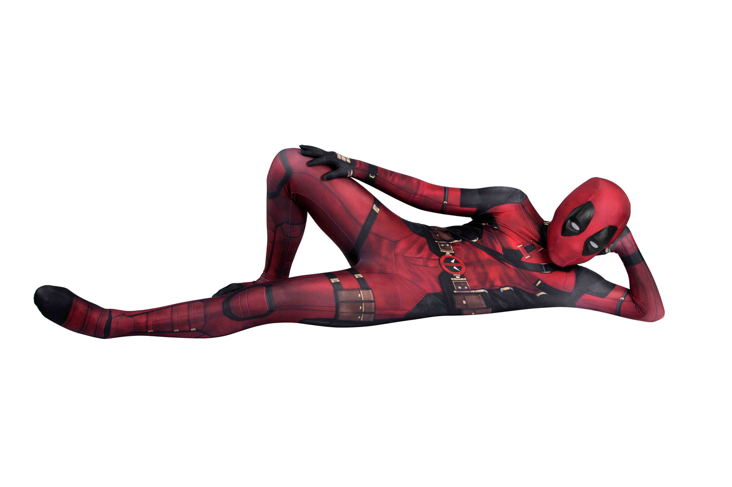 Deadpool 3 Wade Wilson Kid Jumpsuit Cosplay Costume for Halloween