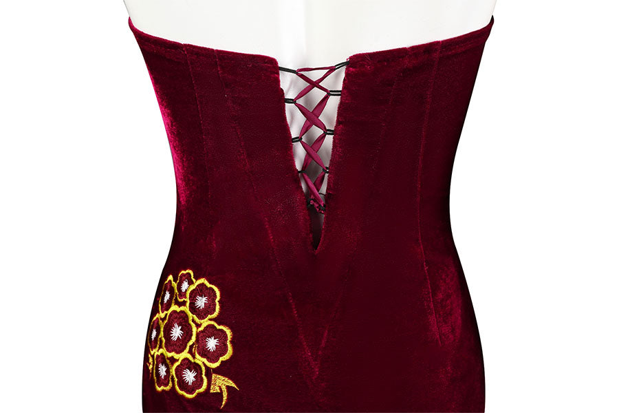 Resident Evil 4 Ada Wong Cosplay Costume Full Set for Halloween