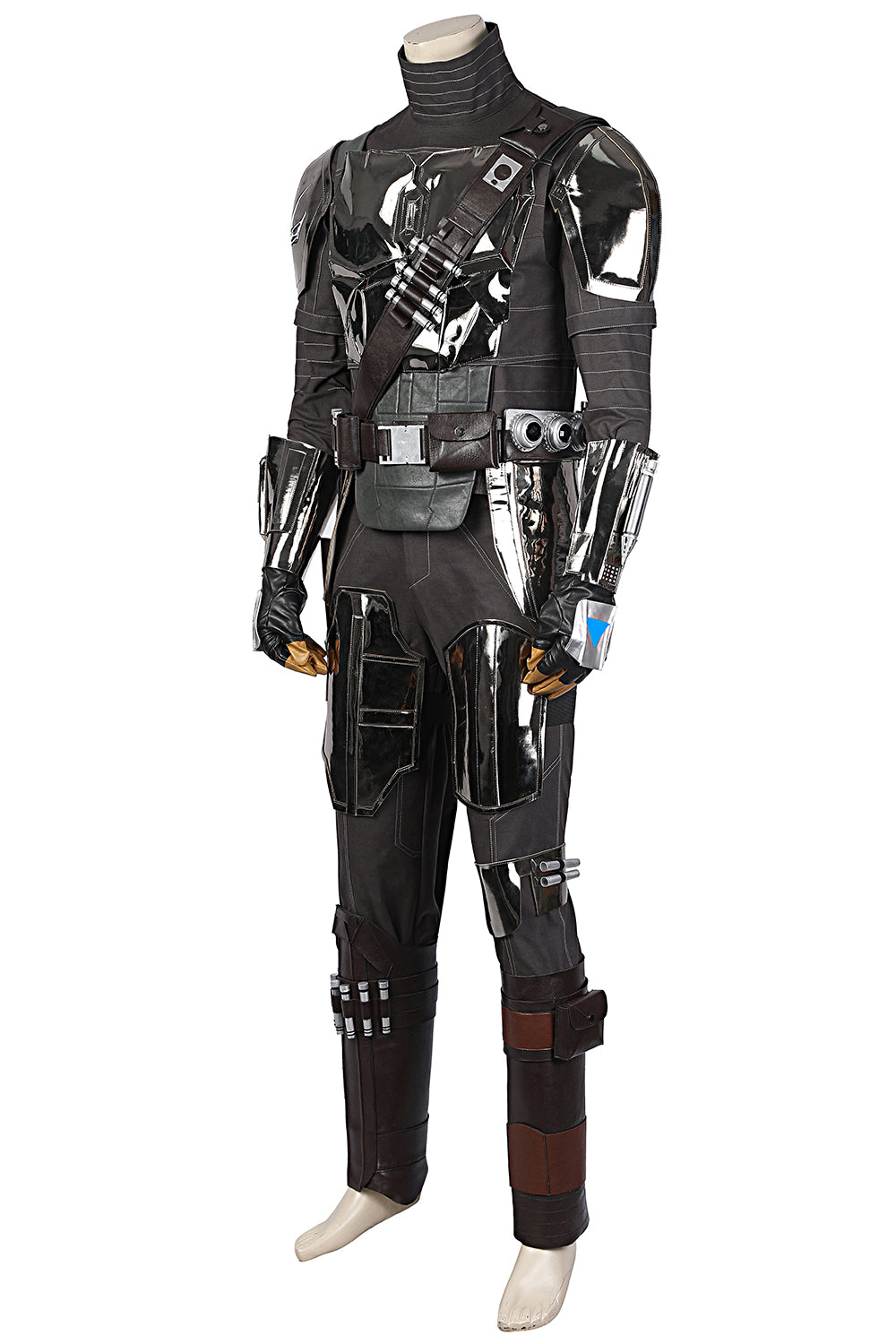 The Mandalorian Season 2 Mandalorian Cosplay Costume Outfit for Halloween
