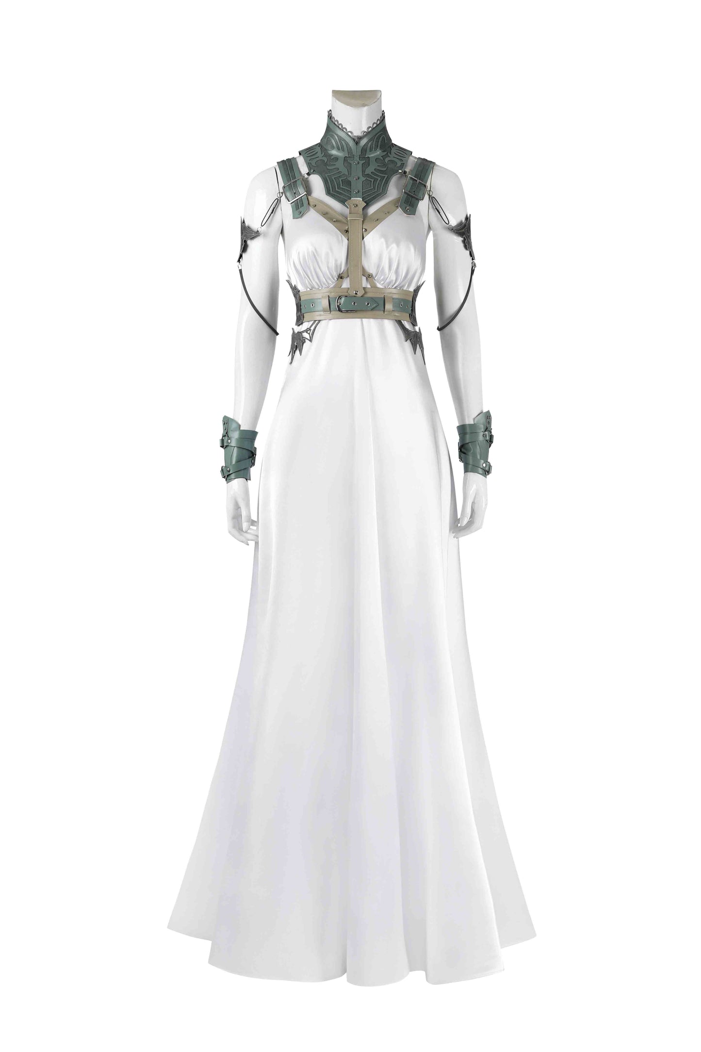 Final Fantasy VII Rebirth Aerith Gold Saucer Dance Fancy Dress Cosplay Costume Outfit for Halloween