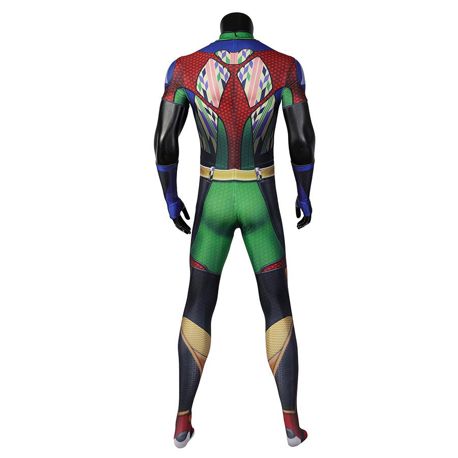 The Boys Season 3 A-Train Jumpsuit Cosplay Costume for Halloween