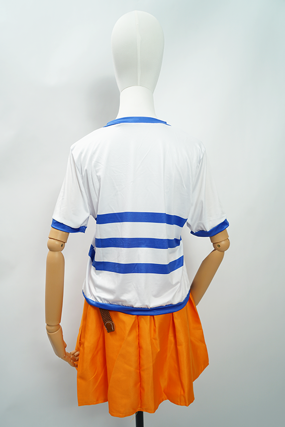 Nami Orange Uniform Cosplay Costume
