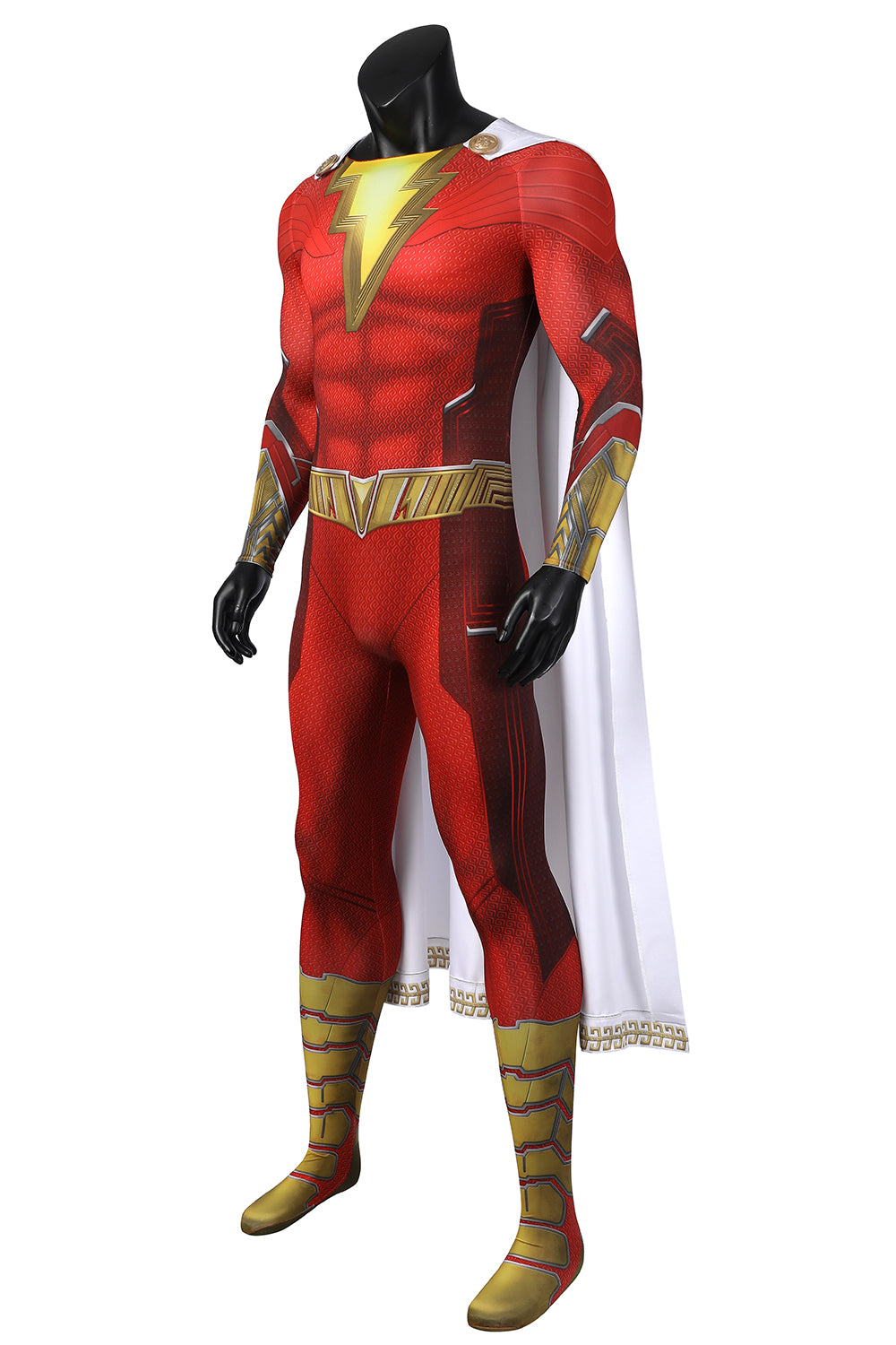 Shazam! Fury of the Gods Billy Batson Jumpsuit Cosplay Costume for Halloween