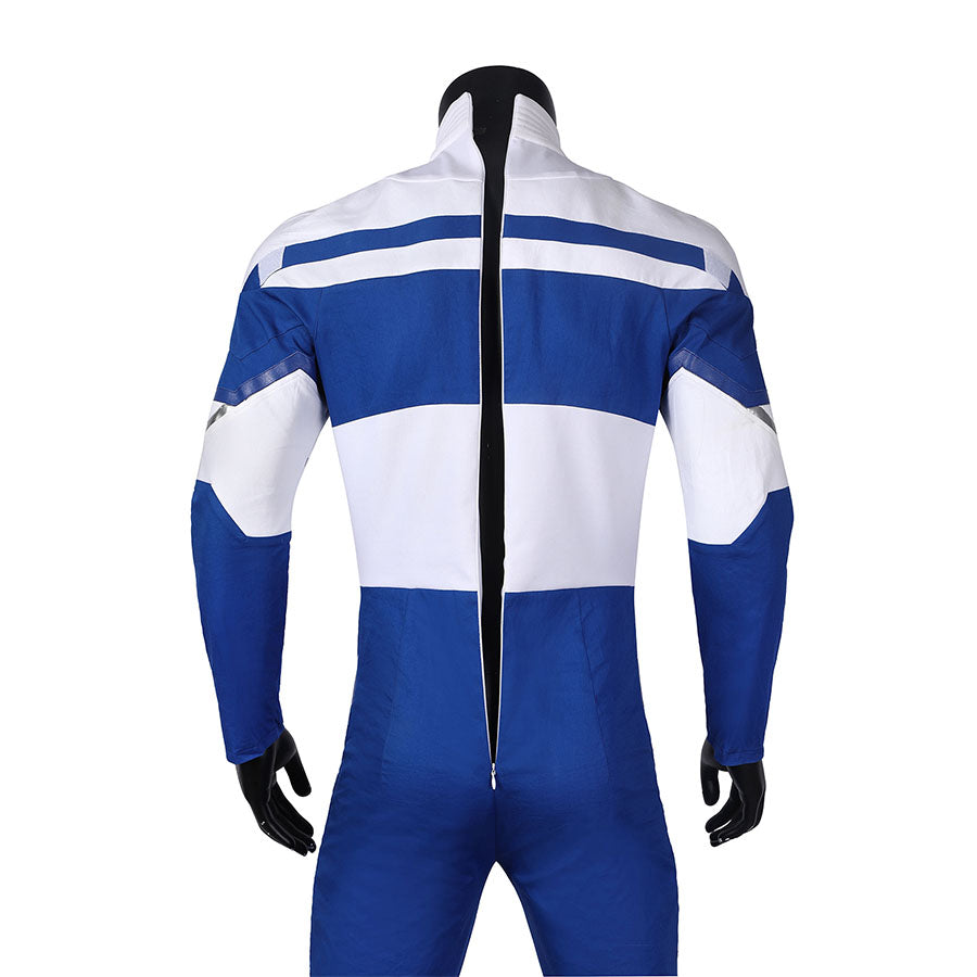 The Falcon and the Winter Soldier Captain America Sam Wilson Jumpsuit Cosplay Costume Full Set for Halloween