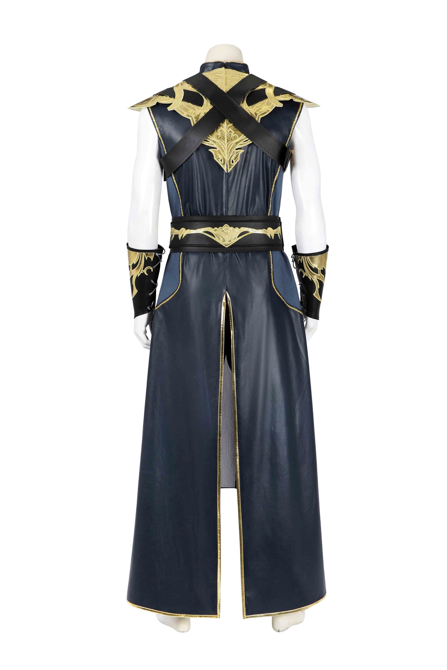 Baldur's Gate 3 The Dark Urge Sorcerer Robe Cosplay Costume Outfit for Halloween
