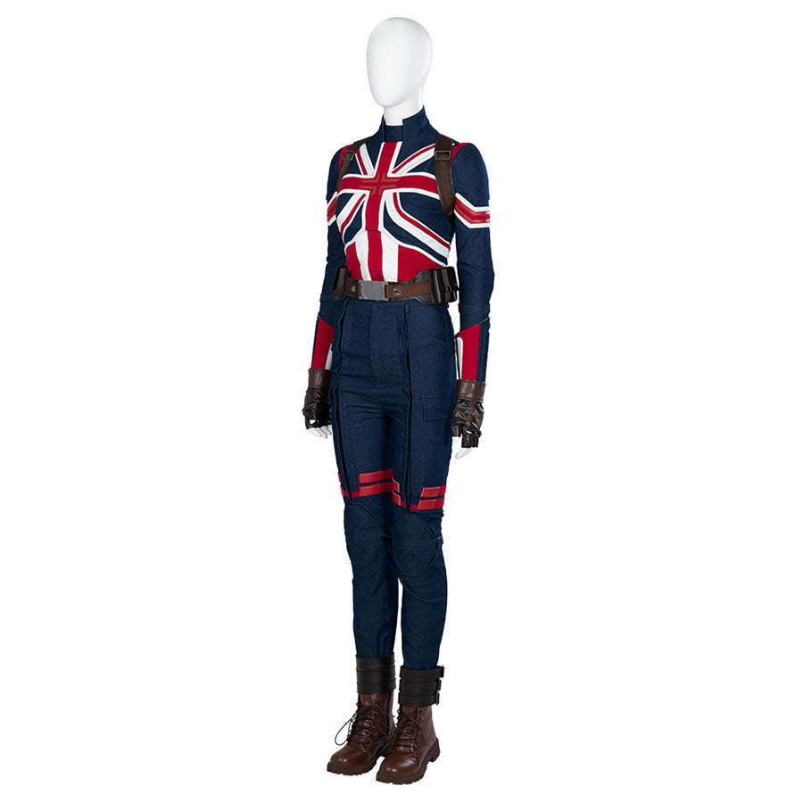 Doctor Strange in the Multiverse of Madness Captain Carter Peggy Carter Cosplay Costume Outfit for Halloween