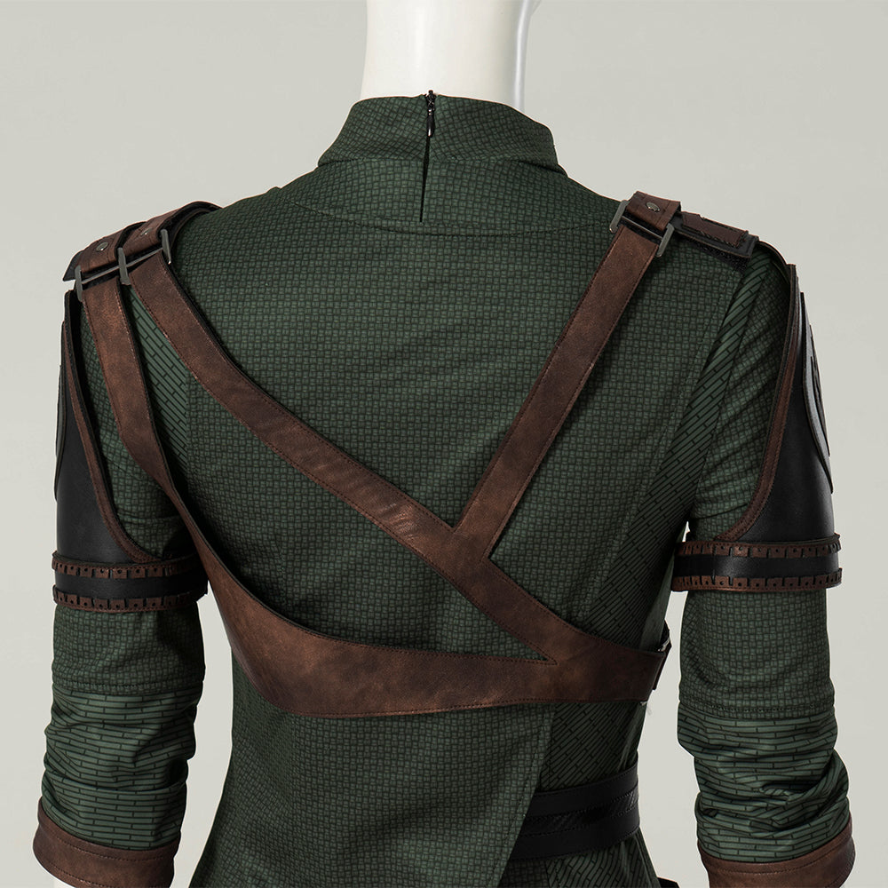 Guardians of the Galaxy Vol. 3 Gamora Cosplay Costume Full Set for Halloween