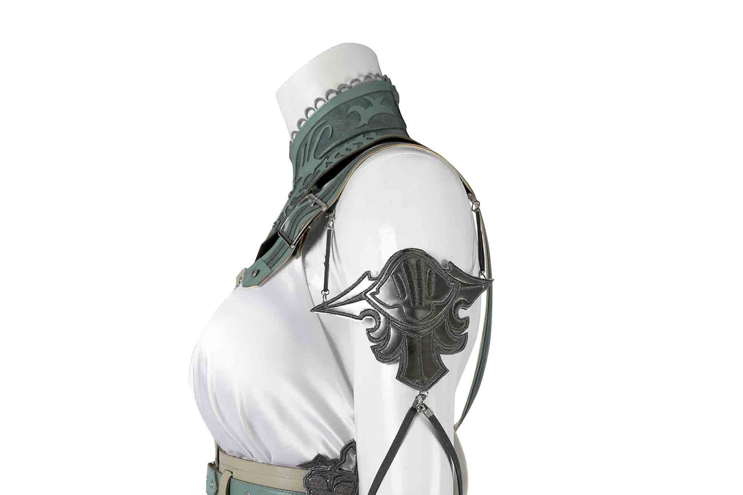 Final Fantasy VII Rebirth Aerith Gold Saucer Dance Fancy Dress Cosplay Costume Outfit for Halloween