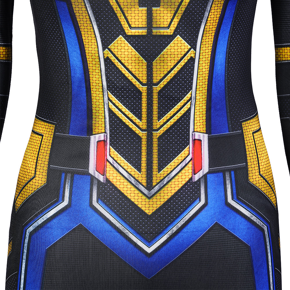 Ant-Man and the Wasp: Quantumania Hope van Dyne Wasp Jumpsuit Cosplay Costume for Halloween