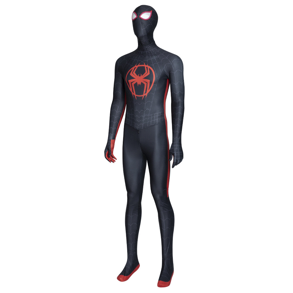 Spider-Man: Across the Spider-Verse Miles Morales Cosplay Costume Outfit for Halloween