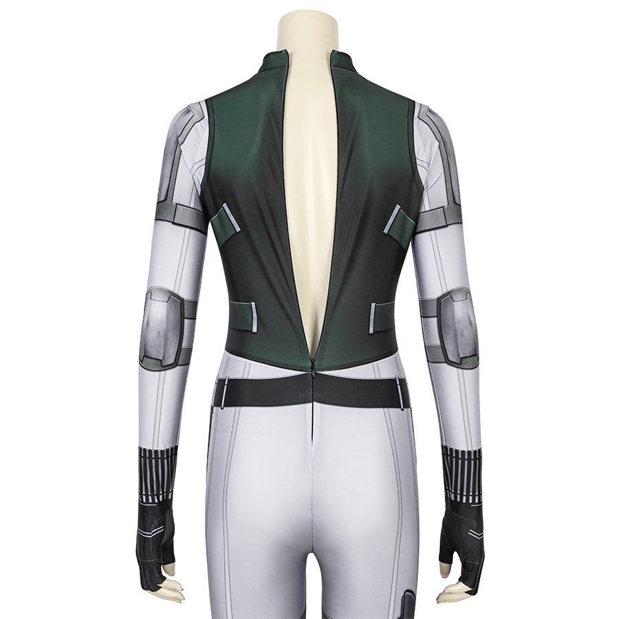 Black Widow 2020 Yelena Belova Jumpsuit Cosplay Costume for Halloween