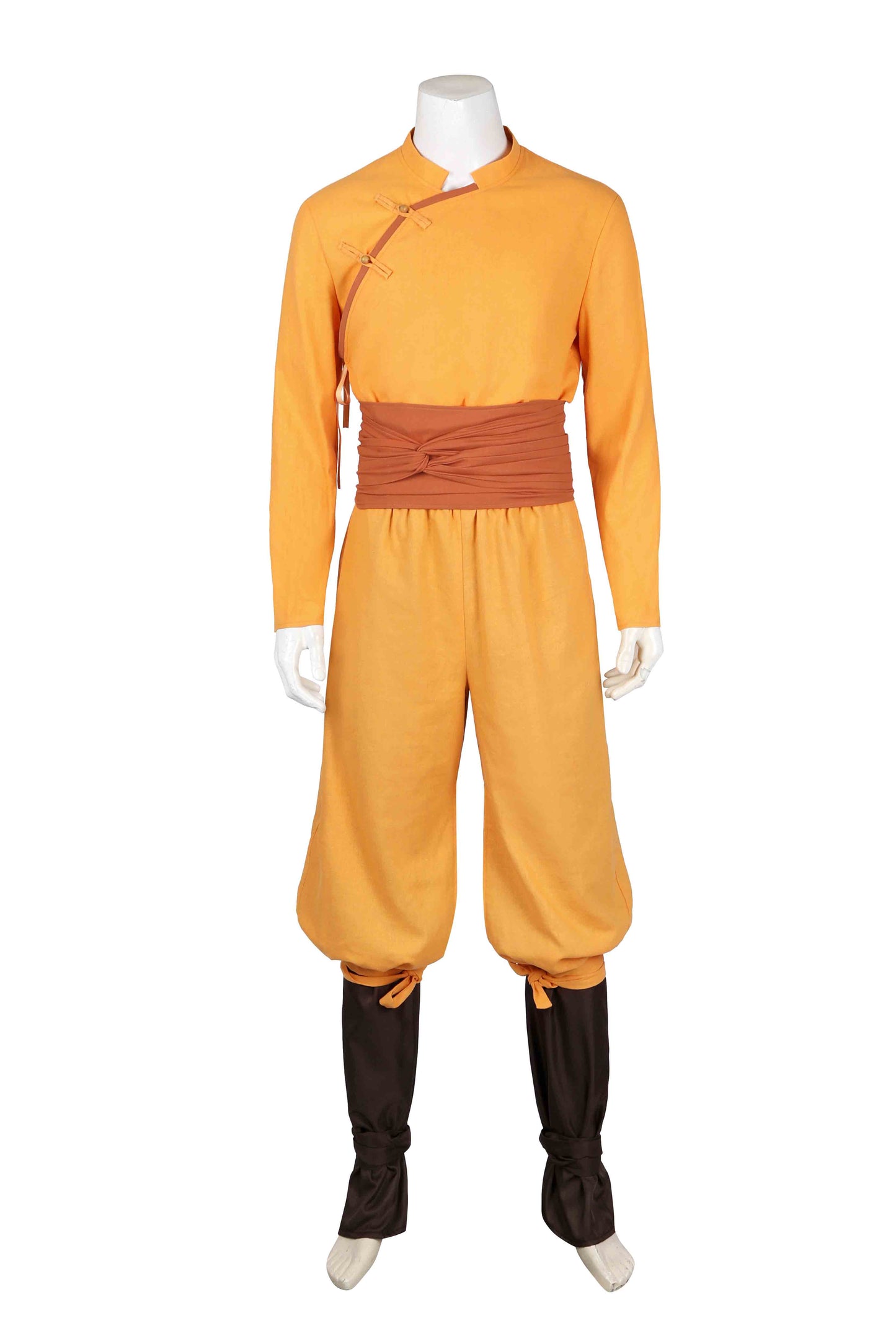 Avatar: The Last Airbender Avatar Aang Cosplay Costume Full Set for Halloween