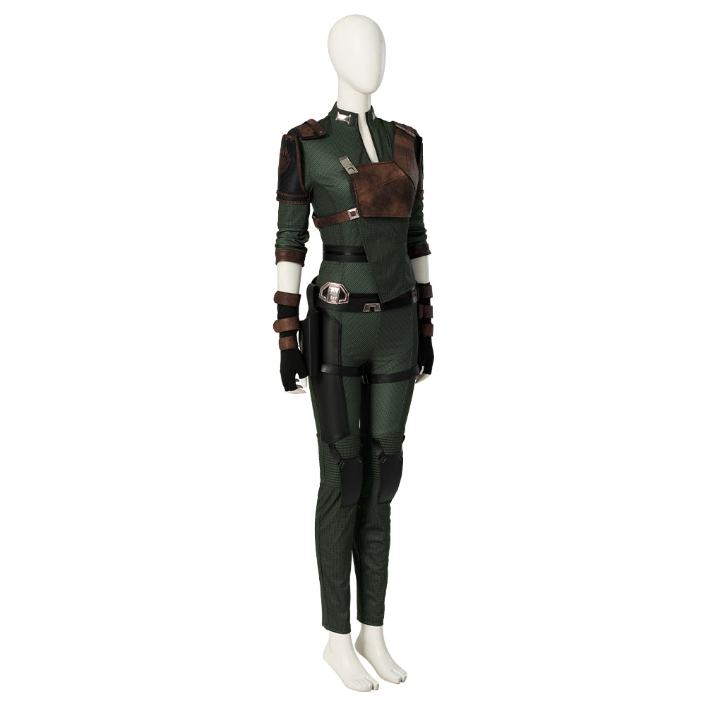 Guardians of the Galaxy Vol. 3 Gamora Cosplay Costume Full Set for Halloween
