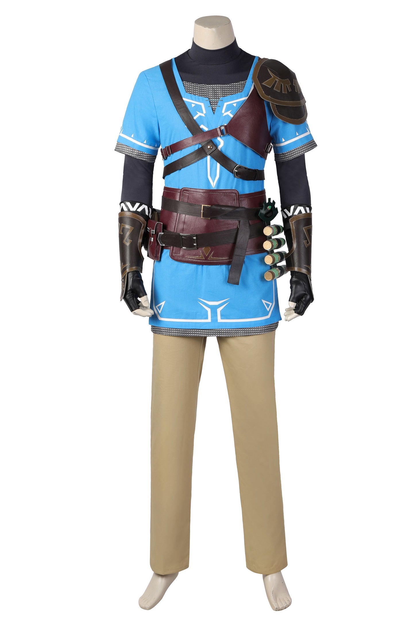 The Legend of Zelda: Tears of the Kingdom Link Cosplay Costume Suit for Halloween