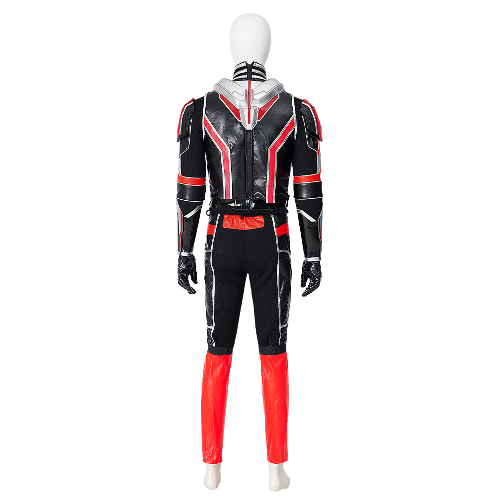 Ant-Man and the Wasp: Quantumania Ant-Man Jumpsuit Cosplay Costume Full Set for Halloween