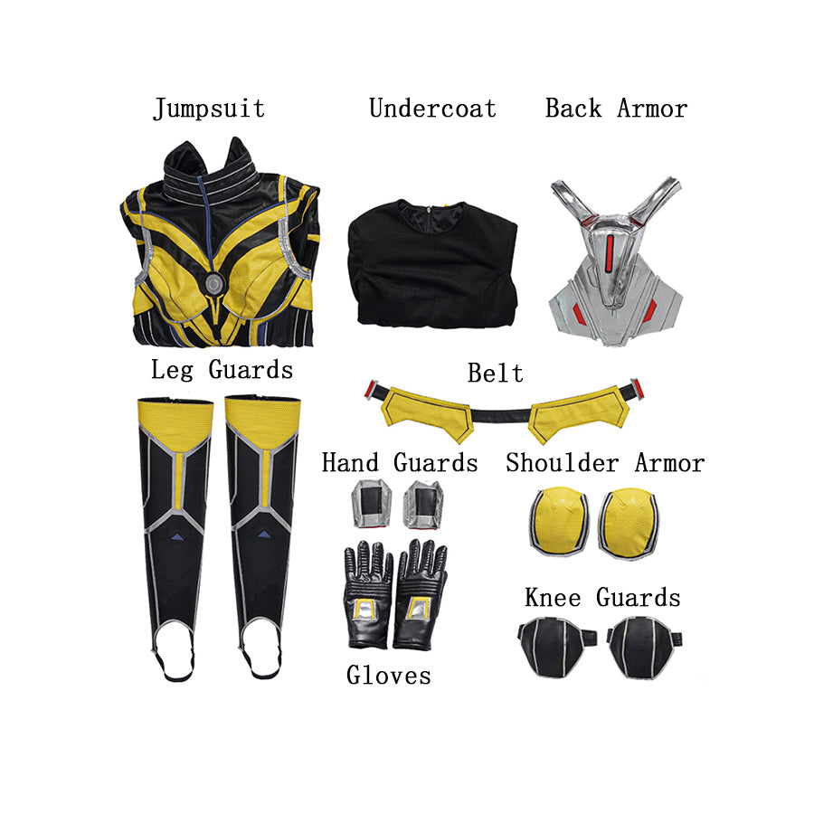 Ant-Man and the Wasp:Quantumania Hope van Dyne Cosplay Costume Suit for Halloween