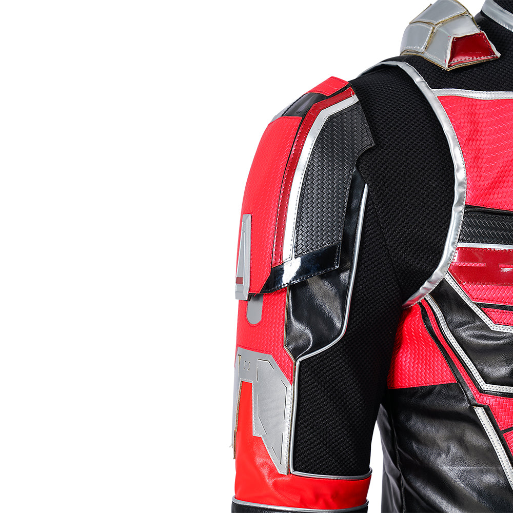 Ant-Man and the Wasp: Quantumania Ant-Man Jumpsuit Cosplay Costume Full Set for Halloween