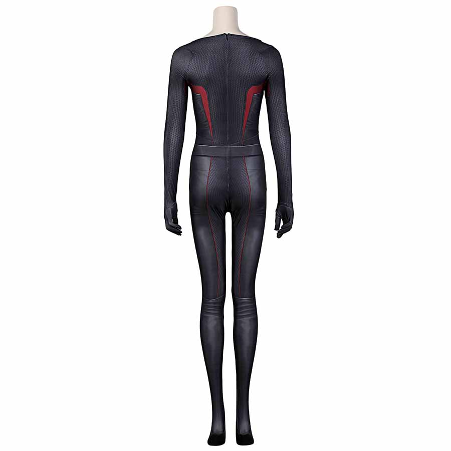 OVERGIRL Kara Zor-El Danvers Jumpsuit Cosplay Costume for Halloween