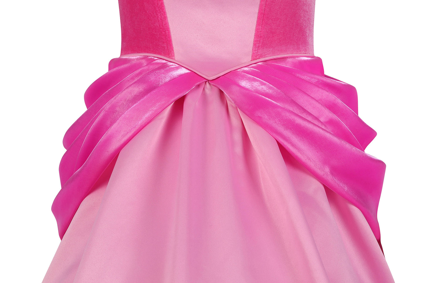 The Super Mario Bros. Movie Princess Peach Cosplay Costume Suit for Halloween