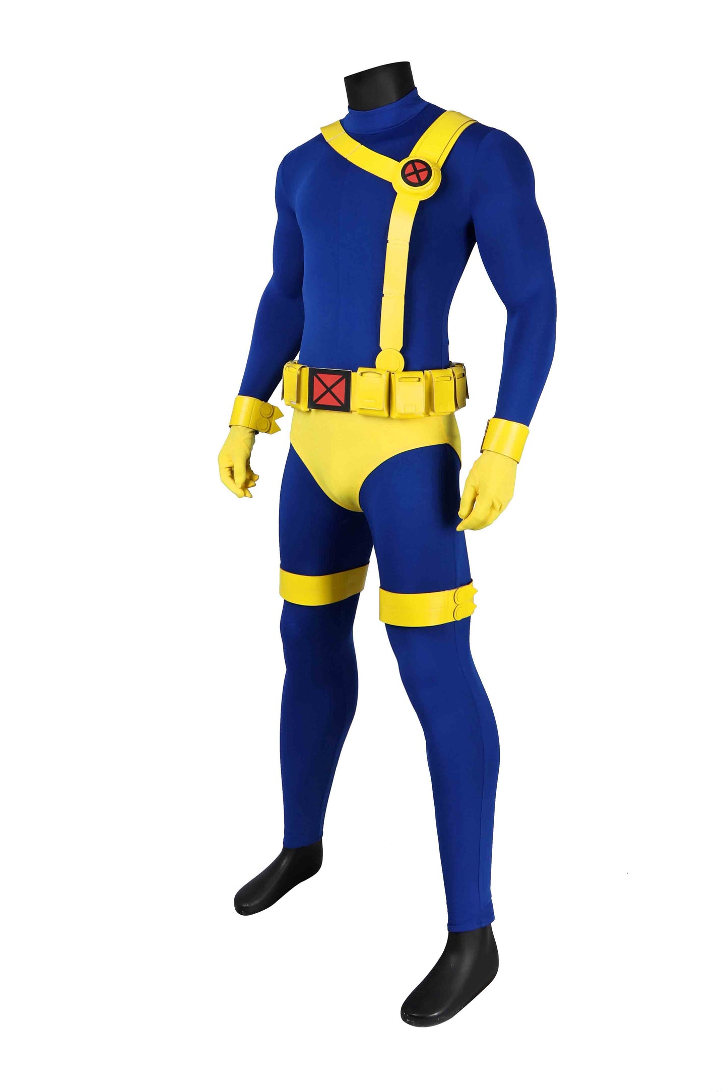X-Men '97 Cyclops Scott Summers Jumpsuit Cosplay Costume Outfit for Halloween