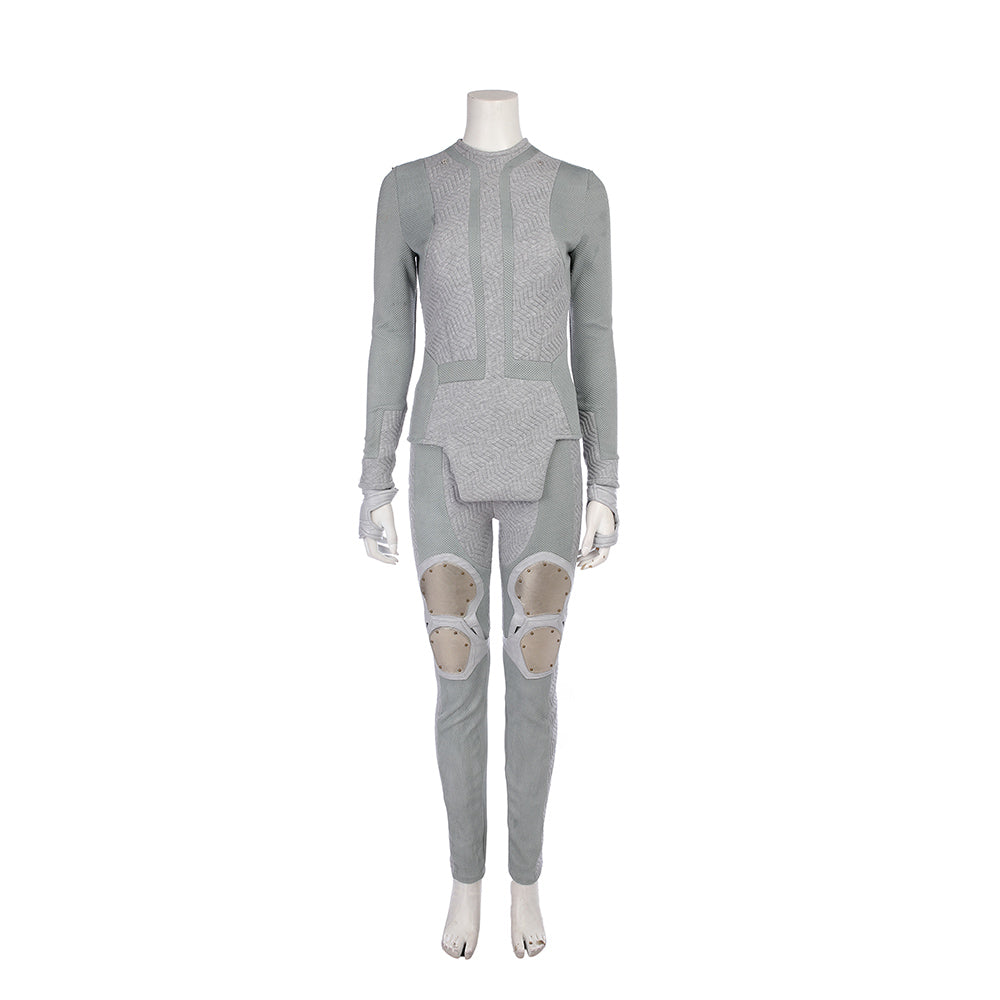 Thor: Ragnarok Valkyrie White War Armor Cosplay Costume Suit for Halloween