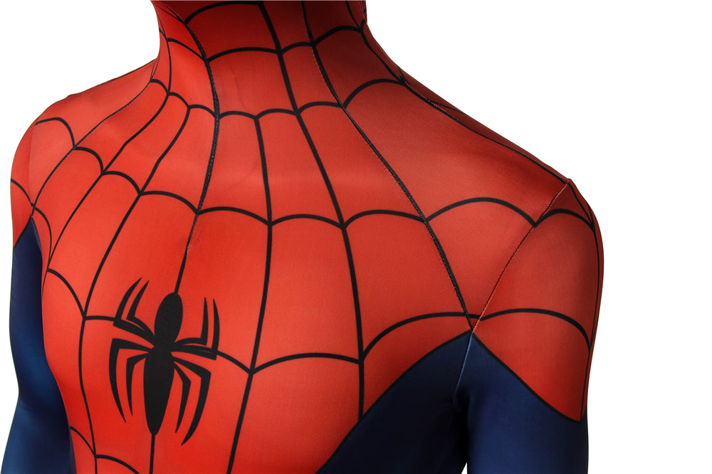 Ultimate Spider-Man Season 1 Peter Parker Jumpsuit Cosplay Costume for Halloween
