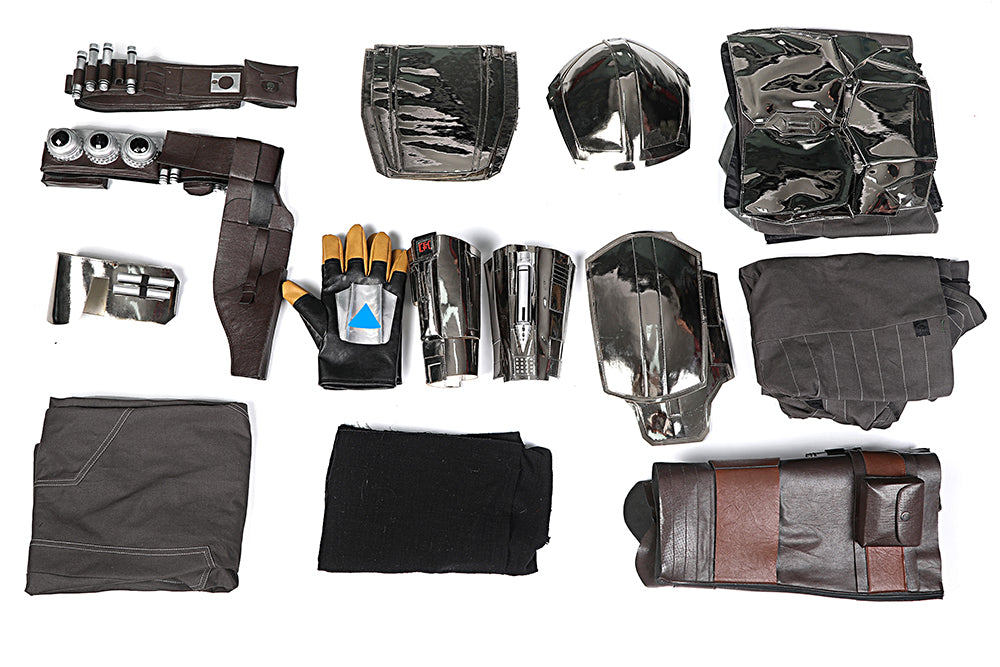 The Mandalorian Season 2 Mandalorian Cosplay Costume Outfit for Halloween