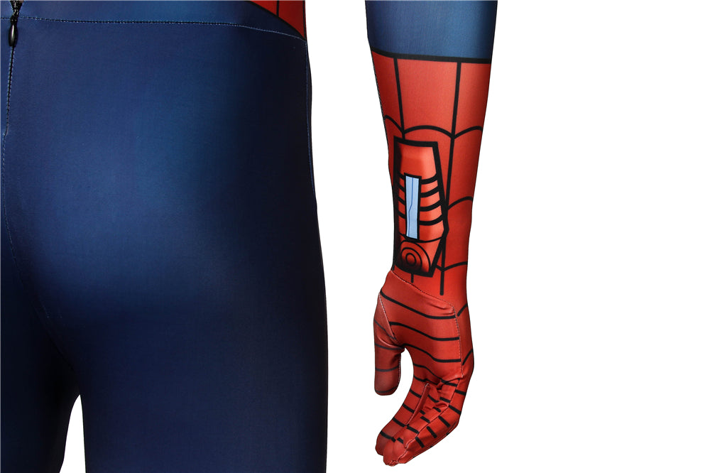 Ultimate Spider-Man Season 1 Peter Parker Jumpsuit Cosplay Costume for Halloween