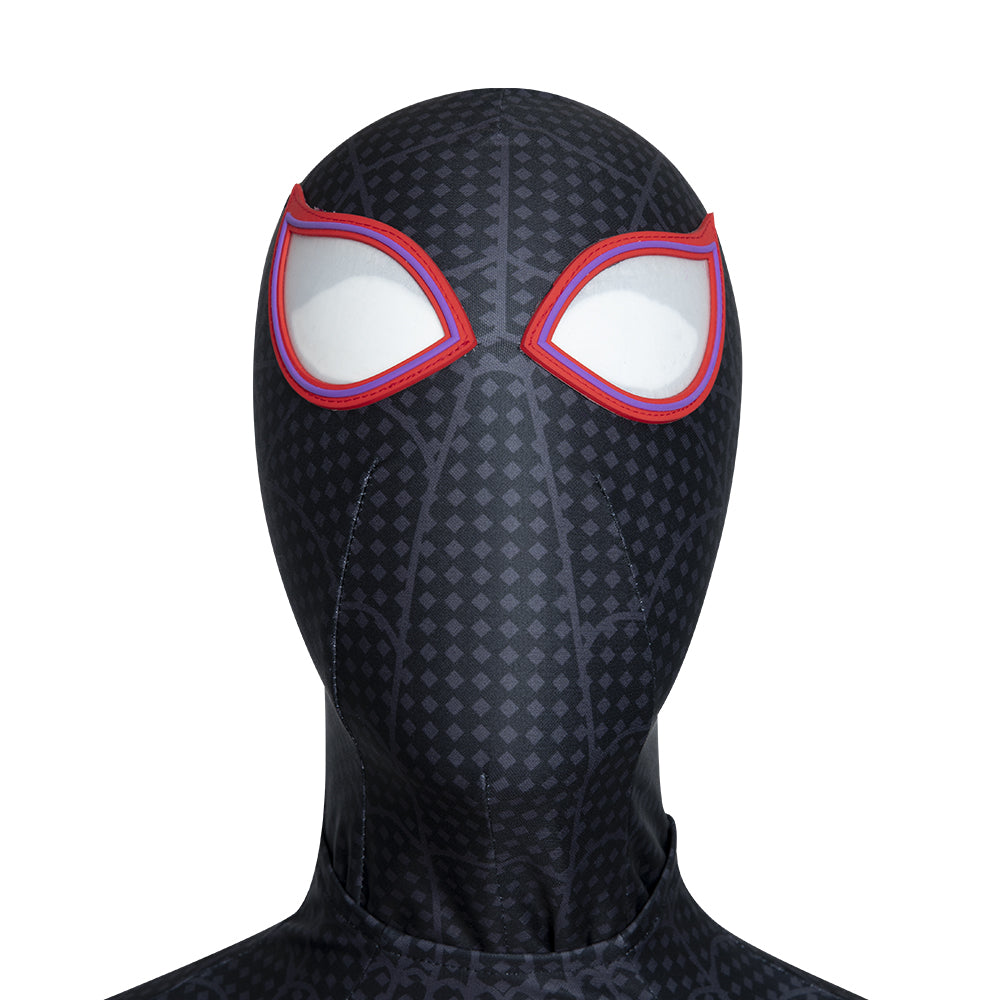 Spider-Man: Across the Spider-Verse Miles Morales Cosplay Costume Outfit for Halloween